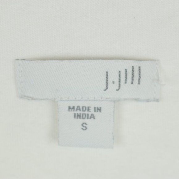 J. Jill Women's Small White Double Layer Scoop Neck Tunic Length Tank Top - Picture 7 of 10
